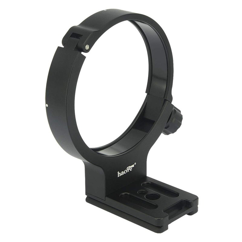 Haoge LMR-TL140 Lens Collar Replacement Foot Tripod Mount Ring Stand Base for Tamron 100-400mm f/4.5-6.3 Di VC USD A035 Lens Built-in Arca Type Quick Release Plate Replace Tamron A035TM - Image 1
